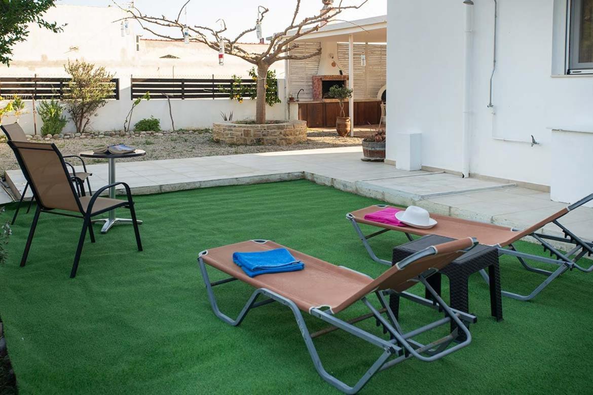 Afrathias Beachhouse - Cretan Hideaway Kalamaki  Esterno foto